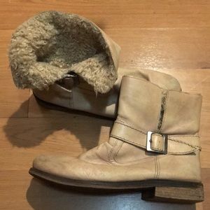 Steve Madden Shearling Lined Booties